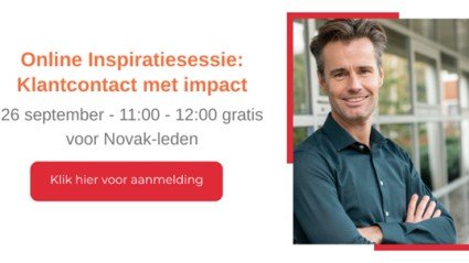 Online Inspiratiesessie: Klantcontact met impact